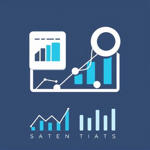 Reporting Icon - A chart displaying network performance data